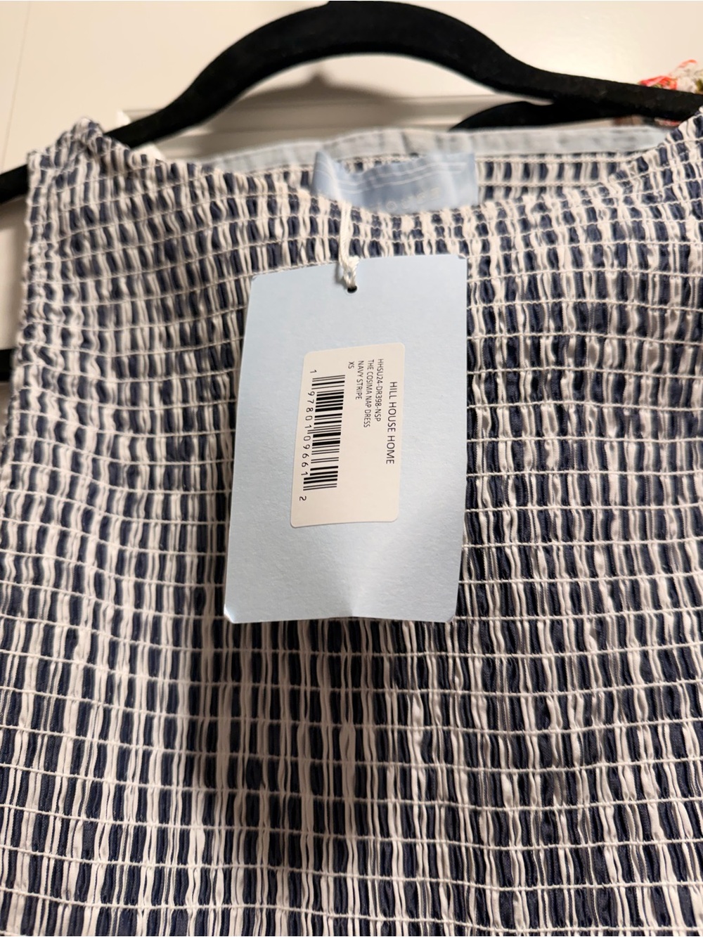 Hill House Cosima Navy Stripe XS NWT - Picture 2 of 4